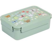 A little lovely Company Bento Lunch Box with 3 Compartments Joy Design