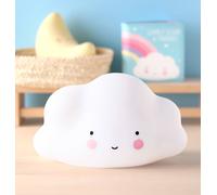 A Little Lovely Company CLOUDS night light white