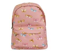 A Little Lovely Company Little Butterflies 7 Litre Printed Backpack - Pink