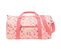 A Little Lovely Company Pink Cotton Canvas Bag with Ice Cream - Large