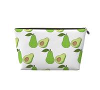 A Little Mushroom Leather Portable Cosmetic Bag Organiser Suitable Business Trip for Woman Man