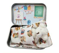 A Little Pocket Bear Hug in Tin Box,First Day at School Mini Plush Bears
