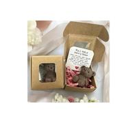 A Little Pocket Bear Hug, Little Bear in A Box, Handmade Mini Plush Tedddy BEAR in Box, My Little Worry Bears, Crochet Little Bears Hug, Emotional Support Plush Positive Gifts (Coffee 2.0)
