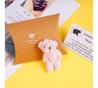 A Little Pocket Bear Hug, Mini Animal Pocket Hug Bear Decoration, Sending You a Bear Hug, Encourage Gift for friends, lovers, Birthday, Wedding