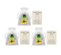 A Little Pocket Ghost Hug Card with A Cute Ghost Doll,Halloween Ghost Pocket Ghost Hug, Motivational Hug Encouragement with