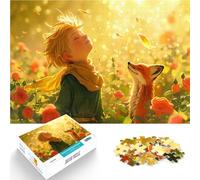 A little prince and a foxJigsaw Puzzles 2000 Piece for Adults Train your brain and hands Artists Collection, Fine Art 70x100cm