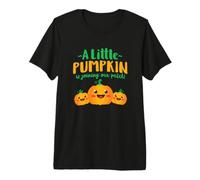 A Little Pumpkin is Joining Our Patch Shirt Funny Halloween Premium T-Shirt