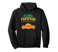 A Little Pumpkin Is Joining Our Patch Shirt Funny Halloween Pullover Hoodie
