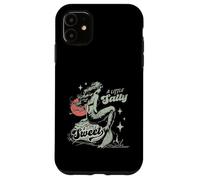 A Little Salty A Little Sweet Mermaid Retro Oceancore Case for iPhone 11
