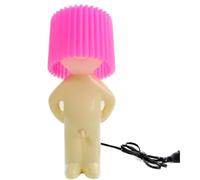 A Little Shy Man Creative Lamp, Naughty Boy Desk Light, Creative LED Night Light, Romantic Bedside Table Lamp, Funny LED Reading Light, Novelty Mood Light Atmosphere Light for Home Decoration (red)