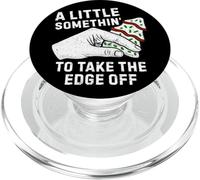 A Little Something To Take The Edge Off Christmas Tree Cake PopSockets PopGrip for MagSafe
