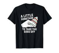 A Little Something to Take The Edge Off Christmas Tree Cake T-Shirt