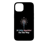 A Little Sparkler On The Way Expectant Parents Baby Shower Case for iPhone 13