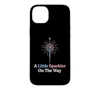 A Little Sparkler On The Way Expectant Parents Baby Shower Case for iPhone 14 Plus