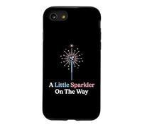A Little Sparkler On The Way Expectant Parents Baby Shower Case for iPhone SE (2020) / 7/8