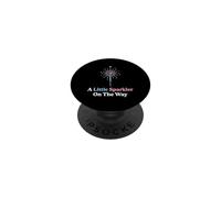 A Little Sparkler On The Way Expectant Parents Baby Shower PopSockets Adhesive PopGrip