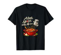 A Little Spice Makes Life Nice Cooking Graphic T-Shirt