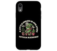 A Little Spring In Our Steps Gardening Frog Ostara Blessings Case for iPhone XR