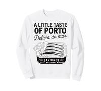 A Little Taste Of Porto Sardines Wild Caught Seafood Lover Sweatshirt