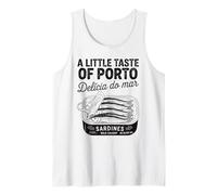 A Little Taste of Porto Sardines Wild Caught Seafood Lover Tank Top
