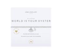 A Little The World Is Your Oyster Bracelet in Silver