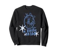 A Little Wild Feelin Cocktail Girl Retro Vintage Summer Vibe Sweatshirt
