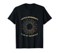 A Little Witchcraft a lot of Chamomile l Green Witch Magic T-Shirt