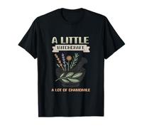 A Little Witchcraft a lot of Chamomile l Green Witch Magic T-Shirt