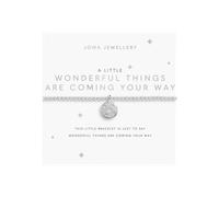 A Little Wonderful Things Are Coming Your Way Bracelet in Silver Plating