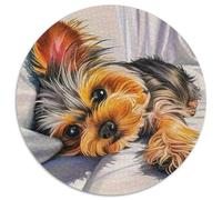 A Lively Dog Puzzles 1000 Piece for Adults And Kids Cute Pet Dog Classic Educational Games Family Puzzle Game Birthday Gifts Home Decoration 1000pcs (67.5x67.5cm)