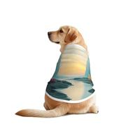 A Lively Little River Dog Shirt Vest Dog Clothes- Breathable Cooling for Big Dogs, Sun Protection Comfort Wear for Golden Retriever, Husky, Alaska Outdoor Activities X-Large
