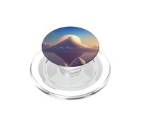 A lonely mountain of candy cotton with clouds PopSockets PopGrip for MagSafe