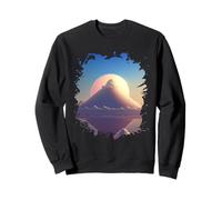 A lonely mountain of candy cotton with clouds Sweatshirt