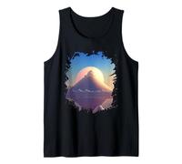 A Lonely Mountain of Candy Cotton with Clouds Tank Top