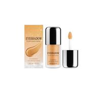 A Long-Lasting, Crease-Proof Liquid Eyeshadow, Diamond Glitter Liquid Eyeshadow, Long Lasting Natural Blendable Eyeshadows Makeup Smooth Makeup for All Skin Types (Gold)