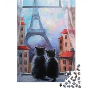 A Look at Paris 1000 Piece Jigsaw Puzzle for Adults, 38x26cm/1000pcs, Screen-Free Leisure, Weekend Downtime And Year-Round Leisure