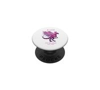 A Look into the Future Cyber SciFi Dinosaur Design PopSockets Adhesive PopGrip