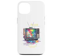 A Look into the Future Cyber TV SciFi Design Case for iPhone 13