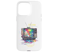A Look into the Future Cyber TV SciFi Design Case for iPhone 15 Pro Max