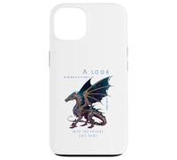 A Look into the Future Futuristic Dragon SciFi Design Case for iPhone 13