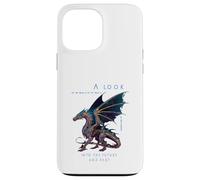 A Look into the Future Futuristic Dragon SciFi Design Case for iPhone 13 Pro Max