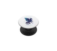 A Look into the Future Futuristic Dragon SciFi Design PopSockets Adhesive PopGrip