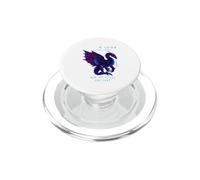 A Look into the Future Futuristic Dragon SciFi Design PopSockets PopGrip for MagSafe