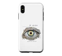 A Look into the Future Futuristic Eye SciFi Design Case for iPhone XS Max