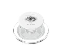 A Look into the Future Futuristic Eye SciFi Design PopSockets PopGrip for MagSafe