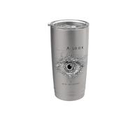 A Look into the Future Futuristic Eye SciFi Design Stainless Steel Insulated Tumbler