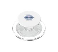 A Look into the Future Futuristic Mouth SciFi Design PopSockets PopGrip for MagSafe