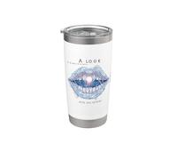 A Look into the Future Futuristic Mouth SciFi Design Stainless Steel Insulated Tumbler