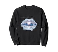 A Look into the Future Futuristic Mouth SciFi Design Sweatshirt