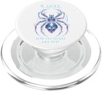 A Look into the Future Futuristic Spider SciFi Design PopSockets PopGrip for MagSafe